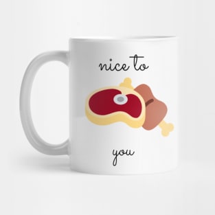 Nice to meat you! Mug